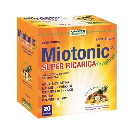 Crasmed Pharma Miotonic Super Ricarica Tropical 20 Bustine Crasmed Pharma Miotonic Super Ricarica Tropical 20 Bustine