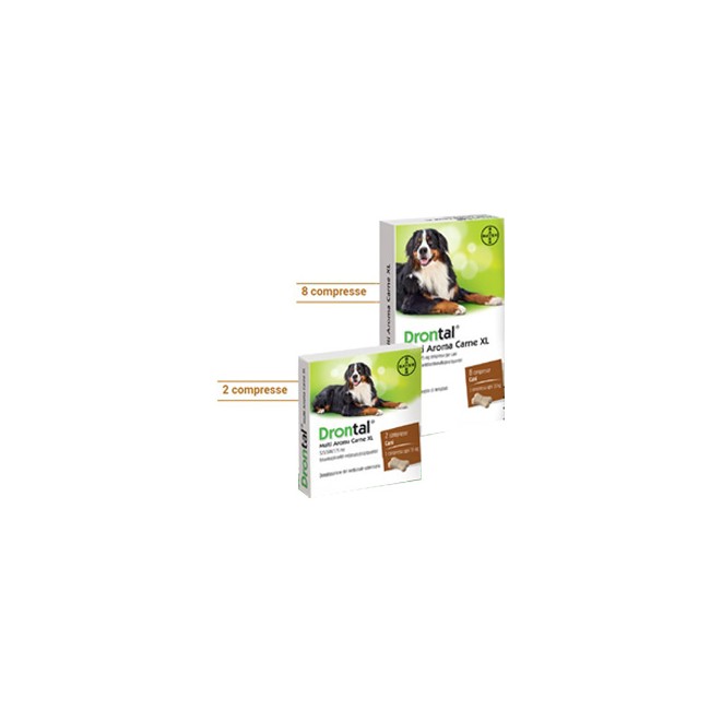 Vetoquinol Drontal Multi Aroma Carne Xl 525/504/175 Mg Compresse Per Cani Vetoquinol Drontal Multi Aroma Carne Xl 525/504/175 Mg Compresse Per Cani