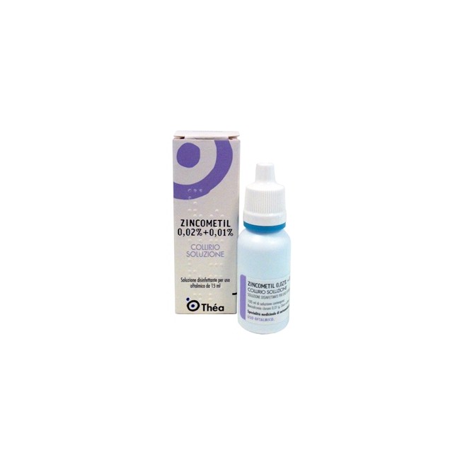 Zincometil 0,02%+0,01% Collirio 15ml Zincometil 0,02%+0,01% Collirio 15ml