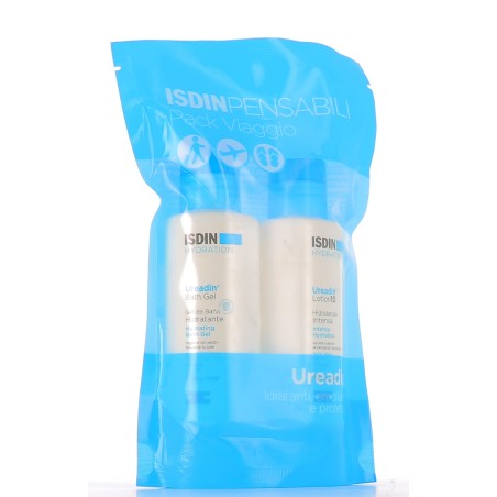 Isdinpensabili Travel Pack Ureadin Bath Gel 100 Ml Pelle Normale E Secca + Ureadin Lotion 10 100 Ml Pelle Secca