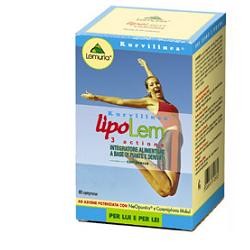 Confezione da 80 compresse di Lemuria Kurvilinea Lipolem Integratore Per Il Controllo Del Peso.