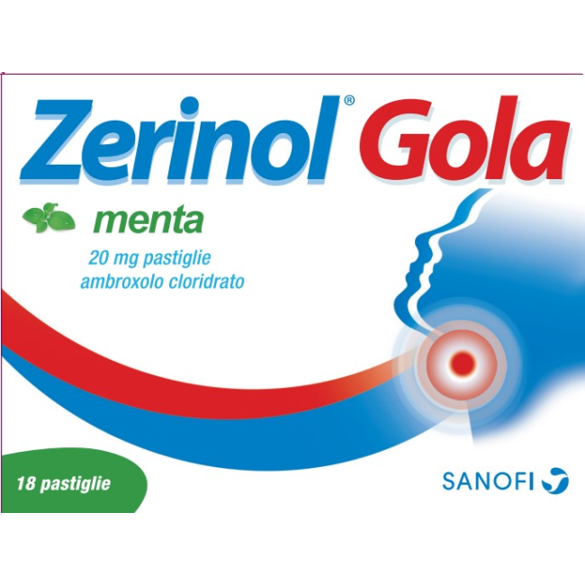 Zerinol Gola20mg Menta 18 Pastiglie Zerinol Gola20mg Menta 18 Pastiglie
