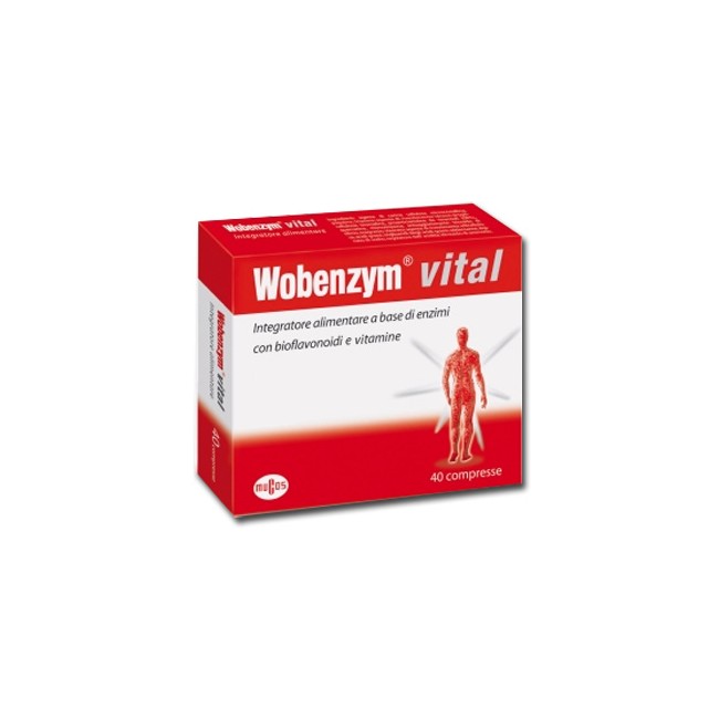 Named Wobenzym vital Integratore Alimentare 120 Compresse Named Wobenzym vital Integratore Alimentare 120 Compresse