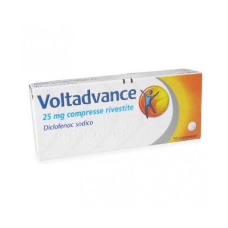 Voltadvance 25 mg 10 compresse rivestite Voltadvance 25 mg 10 compresse rivestite