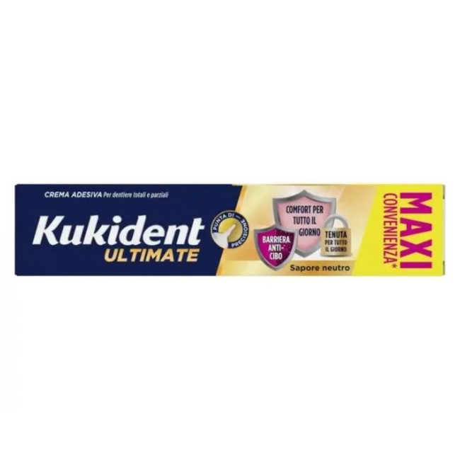 Kukident Ultimate Crema adesiva per dentiera 57 g Kukident Ultimate Crema adesiva per dentiera 57 g