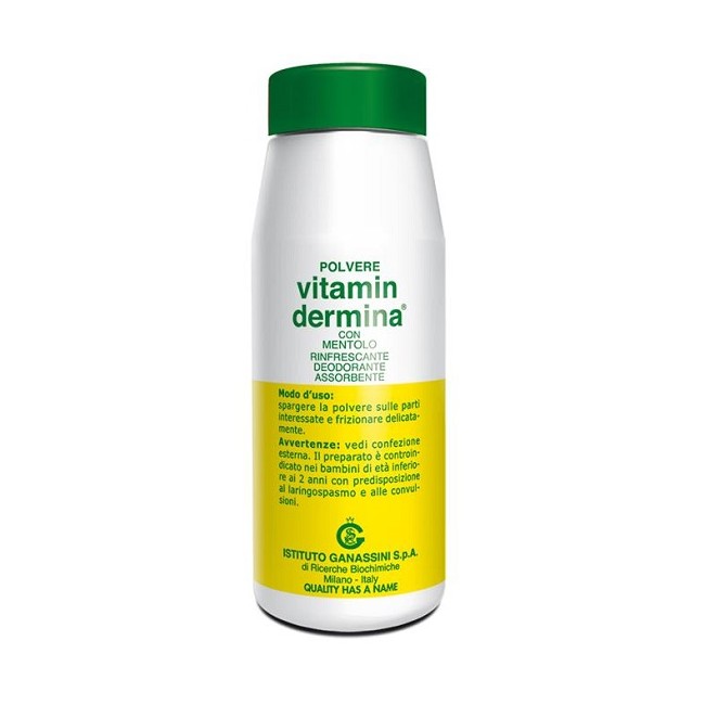 Istituto Ganassini Vitamindermina Polvere Al Mentolo 100gr Istituto Ganassini Vitamindermina Polvere Al Mentolo 100gr