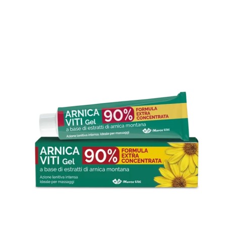 Tubo da 100 ml di Marco Viti Arnica Gel Forte Concentrato Al 90% Per Botte Dolori Contusioni. Tubo da 100 ml di Marco Viti Arnica Gel Forte Concentrato Al 90% Per Botte Dolori Contusioni.