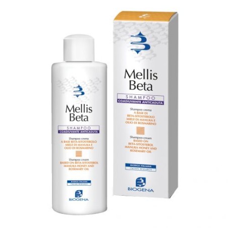Mellis Beta Shampoo Coadiuvante Anticaduta contro l'alopecia 200 ml
