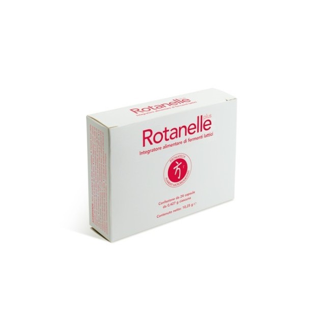 Rotanelle Plus Integratore per la flora batterica intestinale 24 capsule Rotanelle Plus Integratore per la flora batterica intestinale 24 capsule