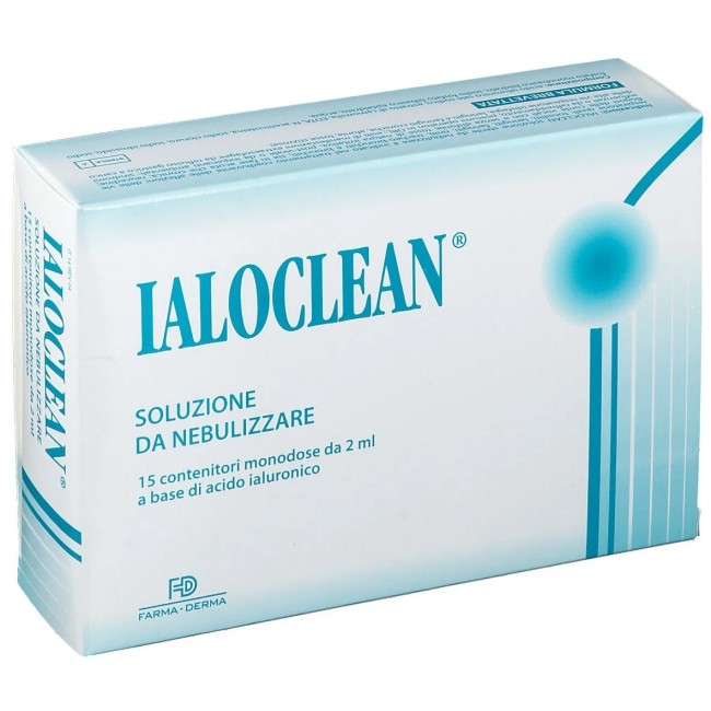 Ialoclean Soluzione per aerosol 15 flaconcini monodose da 2 ml Ialoclean Soluzione per aerosol 15 flaconcini monodose da 2 ml