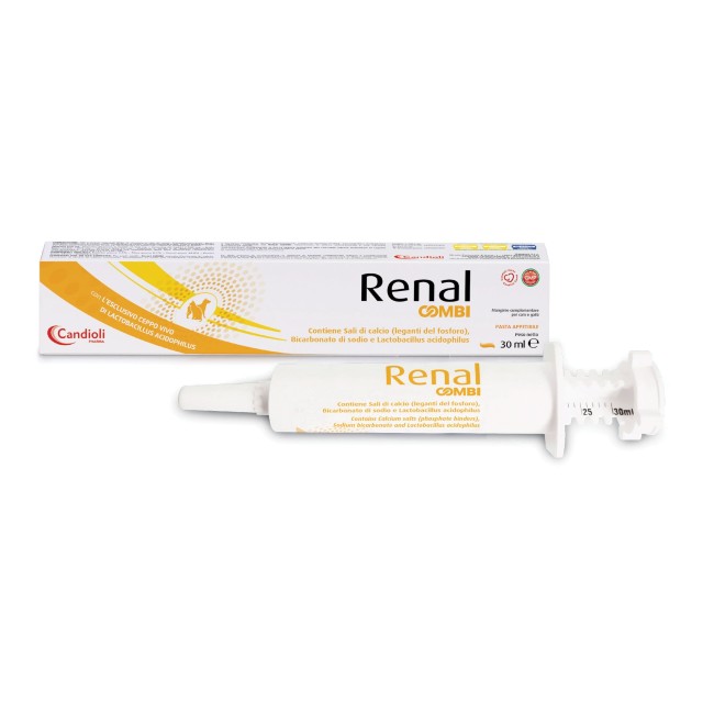Renal Combi Integratore per la funzionalità renale di cani e gatti 30 ml Renal Combi Integratore per la funzionalità renale di cani e gatti 30 ml
