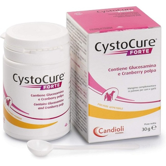 Candioli Cystocure Integratore per le vie urinarie di cani e gatti 30 g Candioli Cystocure Integratore per le vie urinarie di cani e gatti 30 g