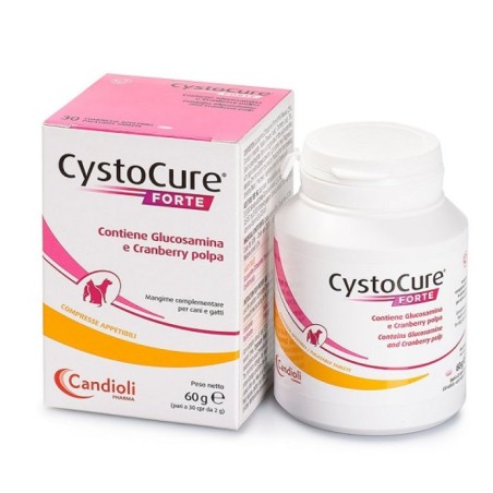 Candioli Cystocure Integratore per le vie urinarie di cani e gatti 30 compresse