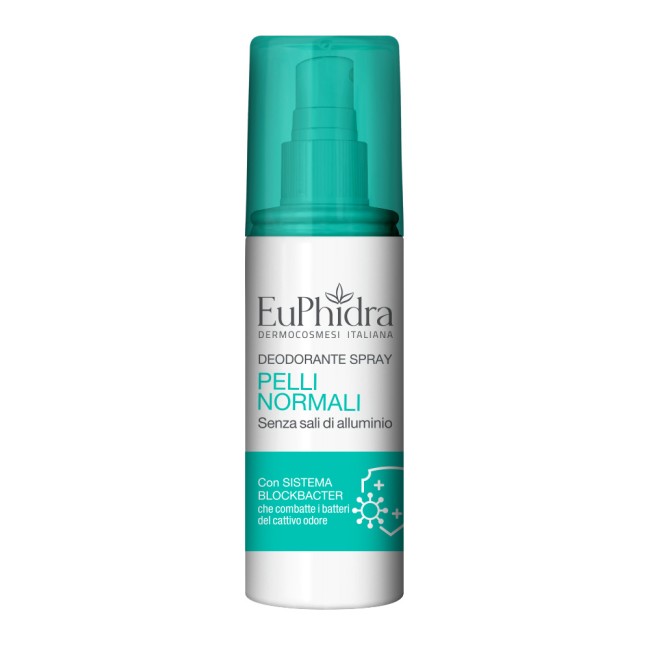 Bipacco da 2 x 100 ml di Euphidra Deo Spray Pelli Normali Bipacco da 2 x 100 ml di Euphidra Deo Spray Pelli Normali
