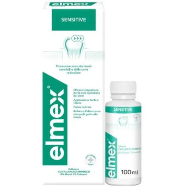 ELMEX SENSITIVE COLLUTORIO SPECIAL PACK 400 ML + 100 ML ELMEX SENSITIVE COLLUTORIO SPECIAL PACK 400 ML + 100 ML