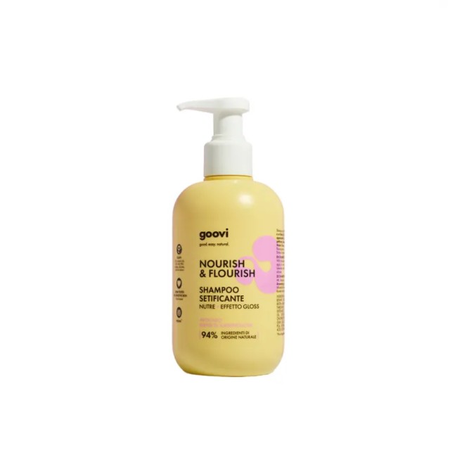 Goovi Nourish & Flourish Shampoo Setificante 250 ml Goovi Nourish & Flourish Shampoo Setificante 250 ml