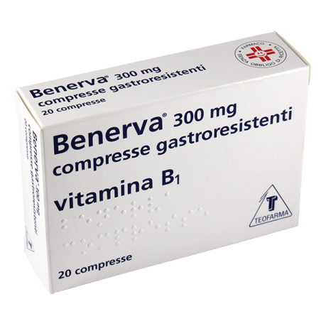 Gmm Farma Benerva 300 Mg Compresse Gastroresistenti Tiamina Cloridrato Gmm Farma Benerva 300 Mg Compresse Gastroresistenti Tiamina Cloridrato