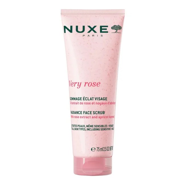 Tubo da 75 ml di Nuxe Very Rose Radiance Face Scrub Tubo da 75 ml di Nuxe Very Rose Radiance Face Scrub