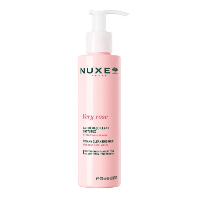 Flacone da 200 ml di Nuxe Very Rose Latte Struccante Flacone da 200 ml di Nuxe Very Rose Latte Struccante