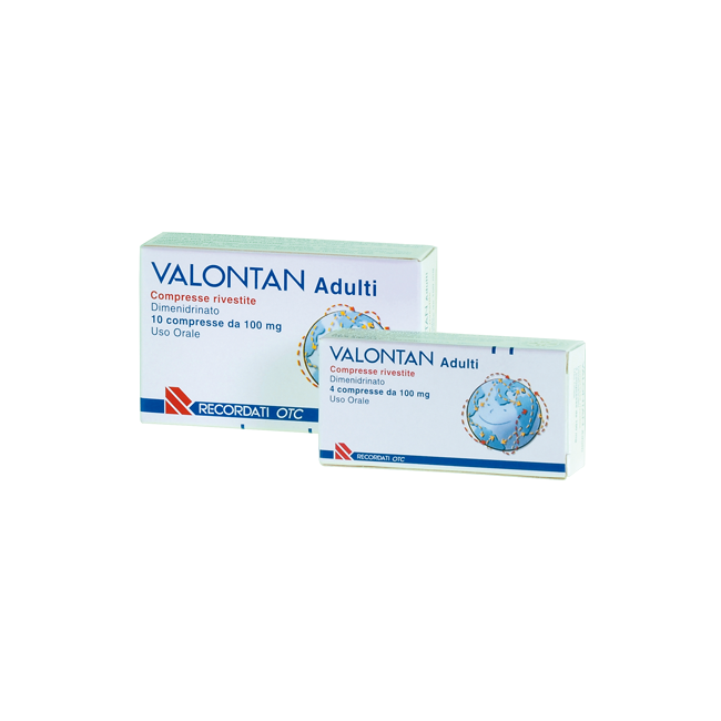 VALONTAN*4CPR RIV 100MG VALONTAN*4CPR RIV 100MG