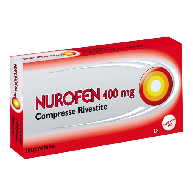 Nurofen Ibuprofene 400 mg 12 Compresse Rivestite Nurofen Ibuprofene 400 mg 12 Compresse Rivestite