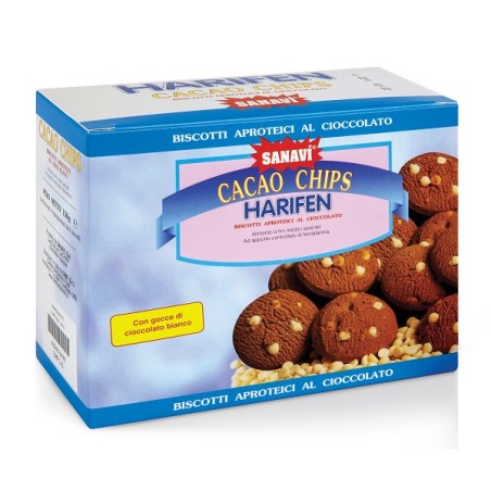 Harifen Chips Cacao Bianco 150 G Harifen Chips Cacao Bianco 150 G