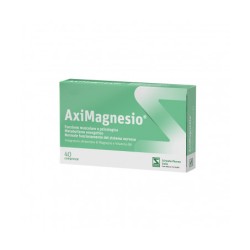 Confezione da 40 compresse di Pegaso Aximagnesio integratore di magnesio.