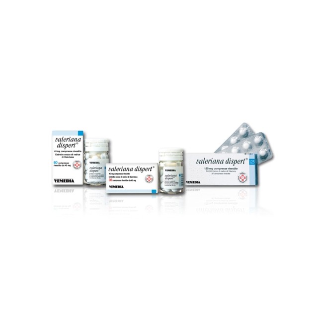 Valeriana Dispert 125mg Farmaco Per Favorire Il Sonno 20 Compresse Rivestite Valeriana Dispert 125mg Farmaco Per Favorire Il Sonno 20 Compresse Rivestite
