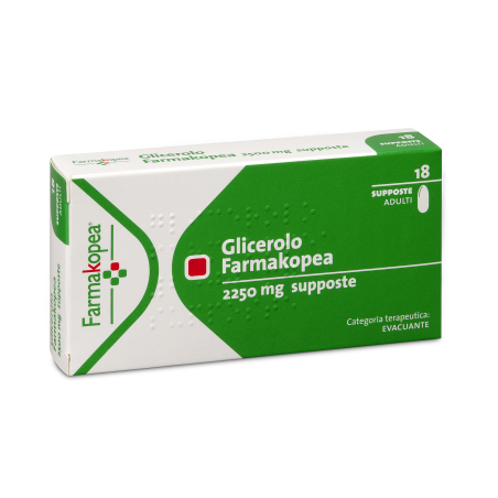 Glicerolo 18 Supposte 2.250 Mg