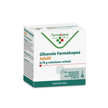 Glicerolo Ad 6 Microclismi 6,75 G Con Camomilla E Malva Glicerolo Ad 6 Microclismi 6,75 G Con Camomilla E Malva