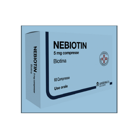 Nebiotin 60 Compresse 5mg Nebiotin 60 Compresse 5mg