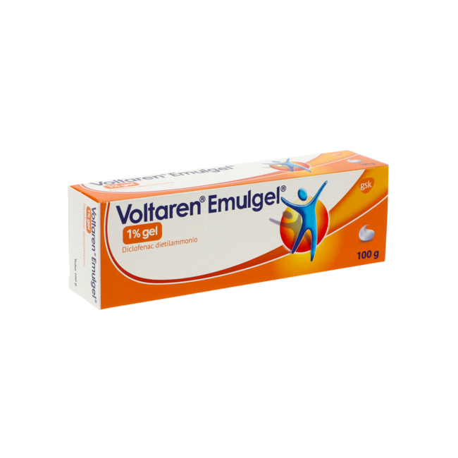 Voltaren Emulgel Gel Dermatologica 100 G 1% Voltaren Emulgel Gel Dermatologica 100 G 1%