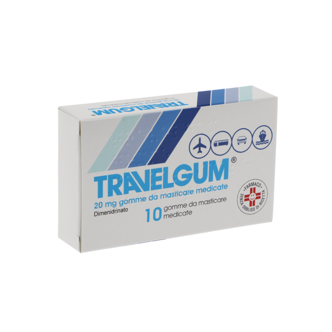 Travelgum 10 Gomme Masticabili 20 Mg Travelgum 10 Gomme Masticabili 20 Mg
