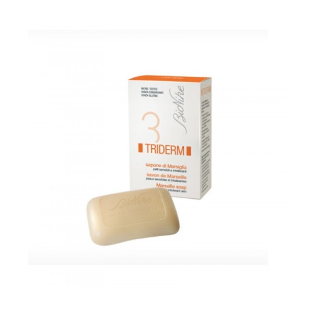 BioNike Triderm Sapone Marsiglia Pelli Sensibili E Intolleranti 100g BioNike Triderm Sapone Marsiglia Pelli Sensibili E Intolleranti 100g