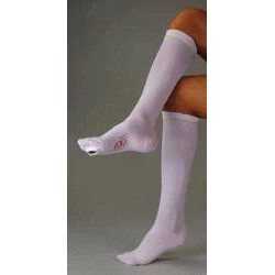 Albert Andre' Articolo 701 Kk6 Gambaletto A-d Antitrombosi Punta Aperta Lycra Mm Hg 18-24 Colore Bianco Taglia L-standard