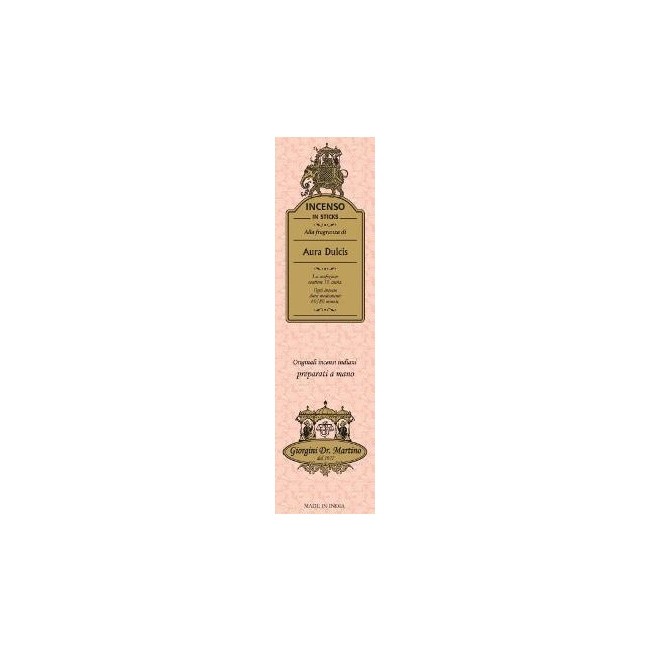 Incenso Aura Dulcis 10 Sticks Incenso Aura Dulcis 10 Sticks