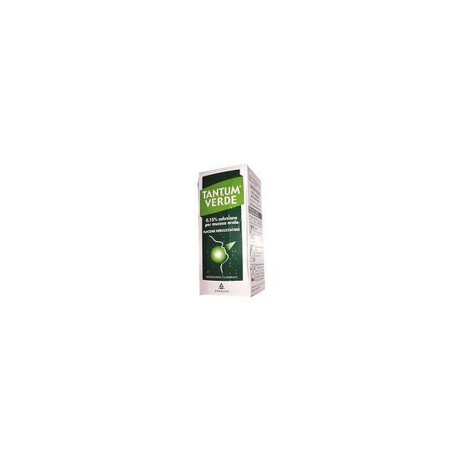 Angelini Tantum Verde Nebulizzatore Per Mal Di Gola E Irritazioni Della Bocca Spray 30ml 0,15% Angelini Tantum Verde Nebulizzatore Per Mal Di Gola E Irritazioni Della Bocca Spray 30ml 0,15%