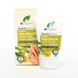 Dr Organic Virgin Olive Oil Olio Di Oliva Hand Nail Cream Crema Mani 125 Ml