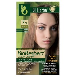 Bi-herba Kit 7n Biondo 1 Emulsione Ossidante 60 Ml + 1 Colorante 60 Ml + 1 Trattamento Dopocolore 15 Ml