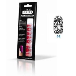 My Nails Nails Polish Strips 02 - 16 Unghie Adesive