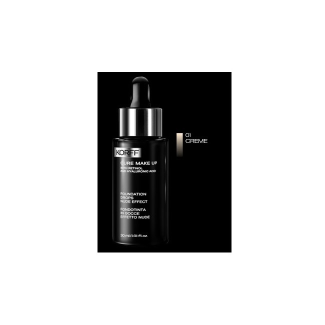 Korff Cure Make Up Fondotinta Gocce 01 Creme 30 Ml Korff Cure Make Up Fondotinta Gocce 01 Creme 30 Ml