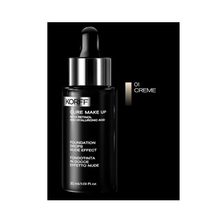 Korff Cure Make Up Fondotinta Gocce 01 Creme 30 Ml Korff Cure Make Up Fondotinta Gocce 01 Creme 30 Ml