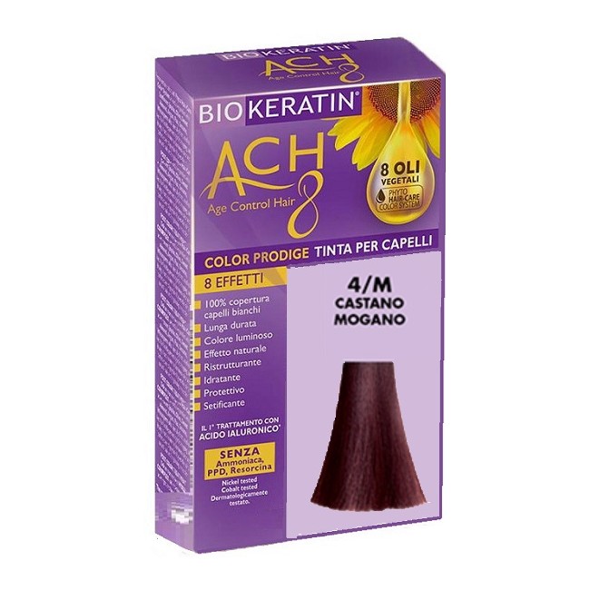 Biokeratin Ach8 Color Prodige 4/m Castano Mogano