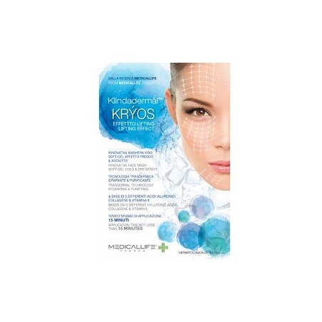 Klindadermal Kryos Maschera Lifting Id 1 Pezzo Klindadermal Kryos Maschera Lifting Id 1 Pezzo