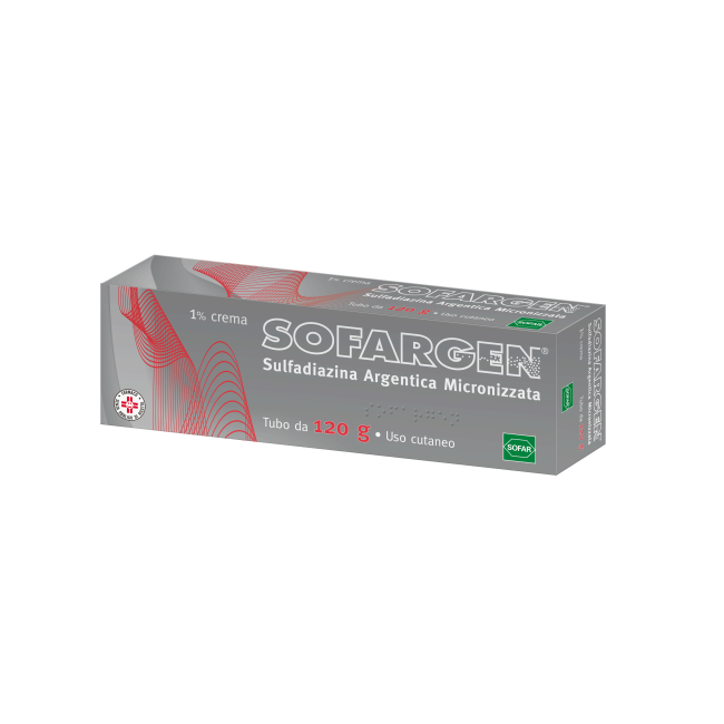 Sofargen 1% Crema Per Curare Ferite Ustioni E Piaghe 120g Sofargen 1% Crema Per Curare Ferite Ustioni E Piaghe 120g