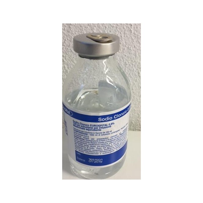 Eurospital Sodio Cloruro 0,9% Reintegrazione Di Fluidi 100ml Eurospital Sodio Cloruro 0,9% Reintegrazione Di Fluidi 100ml