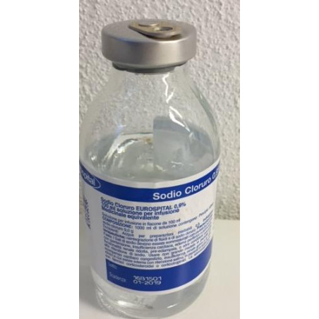 Eurospital Sodio Cloruro 0,9% Reintegrazione Di Fluidi 100ml Eurospital Sodio Cloruro 0,9% Reintegrazione Di Fluidi 100ml