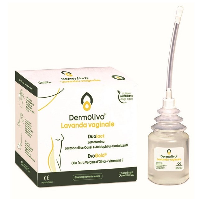 Dermolivo Lavanda Vaginale 3 Fiale Da 80 Ml