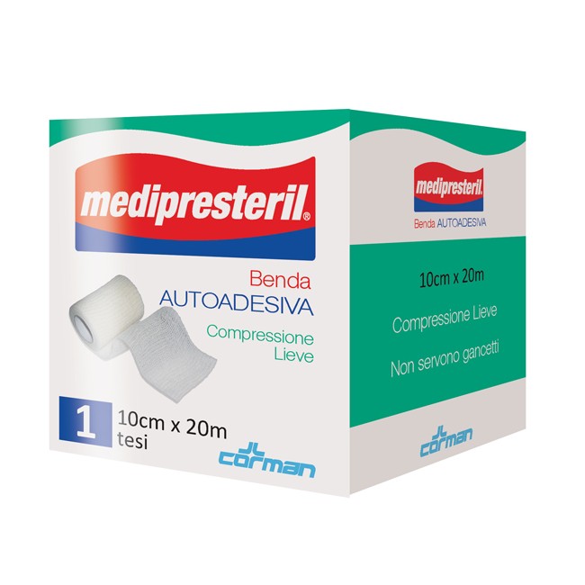 Medipresteril Benda Autoadesiva 10x2000 Cm 1 Pezzo