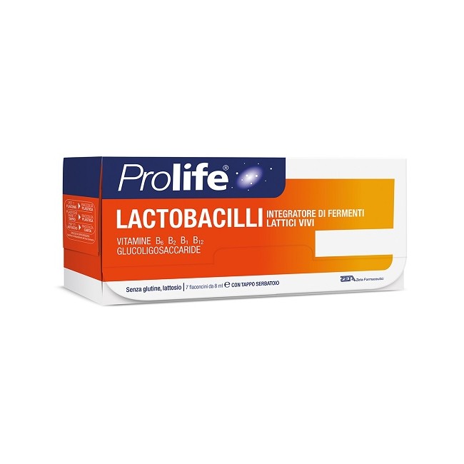 Prolife Lactobacilli 7 Flaconcini Da 8 Ml Prolife Lactobacilli 7 Flaconcini Da 8 Ml